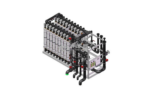 124t 中空纖維超濾系統圖紙下載 污水處理設備圖紙 沐風網